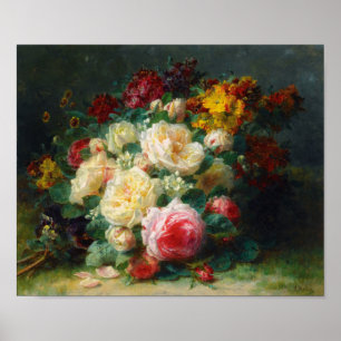Poster Um Buquê De Rosas De Couve