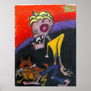 poster "Um Cachorro e Seu Zed"