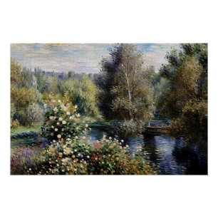 Póster Um canto do jardim em Montgeron (3)