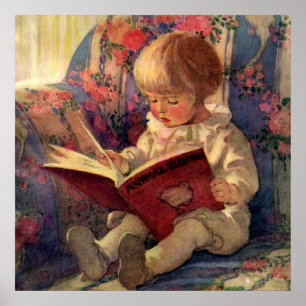 Poster “Um Canto Tranquilo” por Jessie Willcox Smith