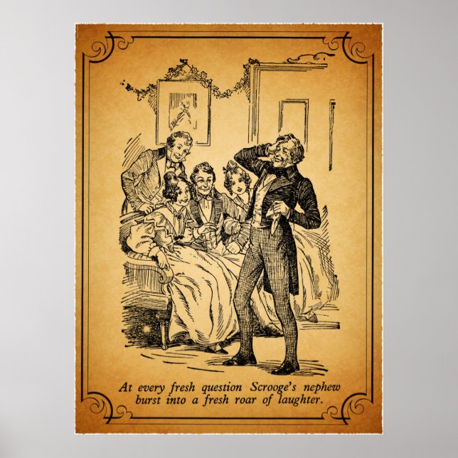 Póster Um Carol De Natal: Um Novo Raio De Rir (Frente)