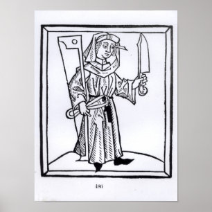 Póster Um carpinteiro