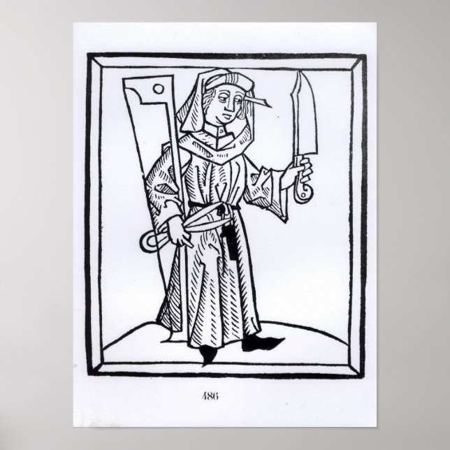 Póster Um carpinteiro (Frente)