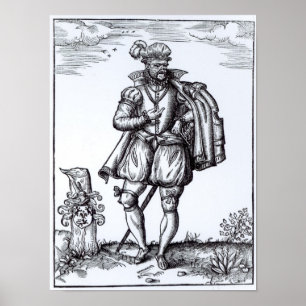 Póster Um cavalheiro de Tudor