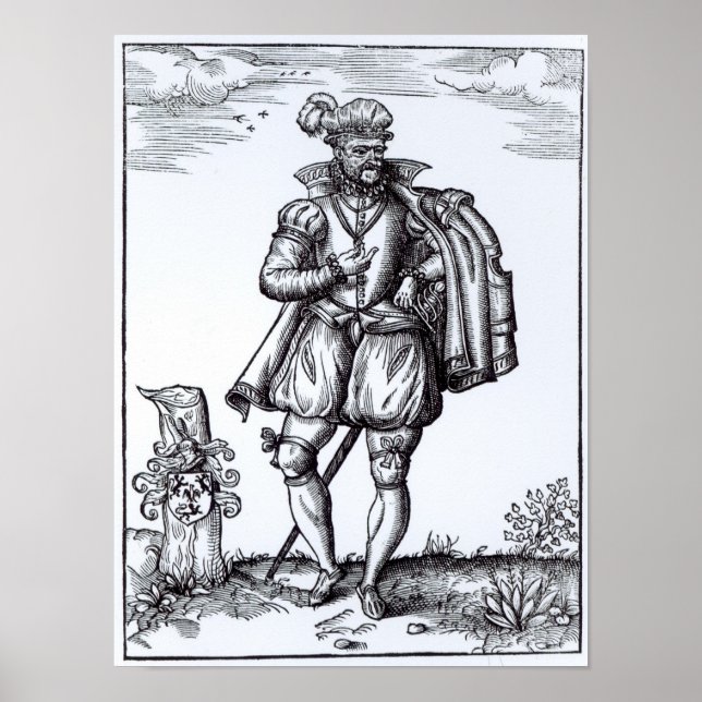 Póster Um Cavalheiro Tudor (Frente)