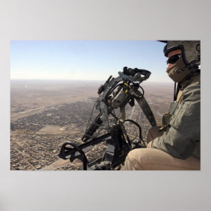 Póster Um chefe de grupo procura a atividade suspeito