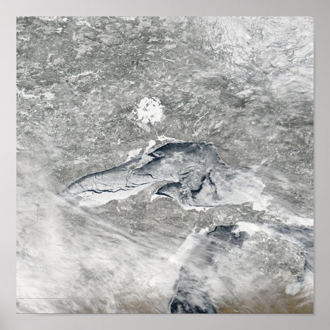 Póster Um cobertor de gelo relativamente raro (Frente)