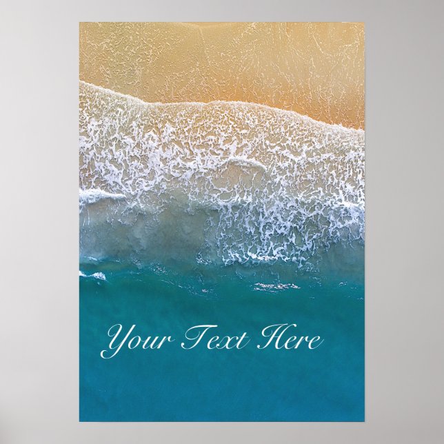 Poster Um com a Praia (Frente)