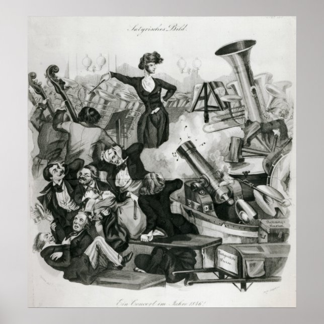 Poster Um concerto de Hector Berlioz (Frente)