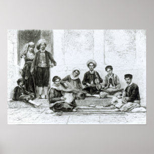 Poster Um concerto judeu, Tlemcen