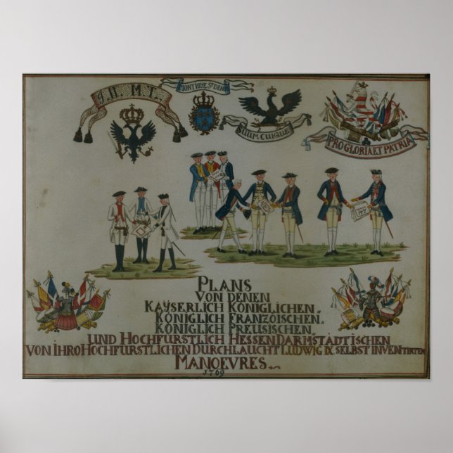 Póster Um conjunto de planos de gestão (Frente)