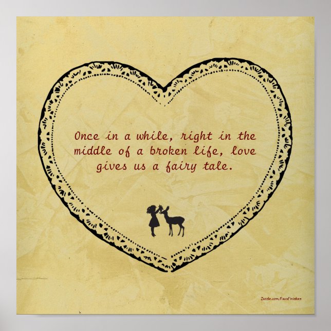 Poster Um Conto De Fada De Vida Quebrada (Frente)