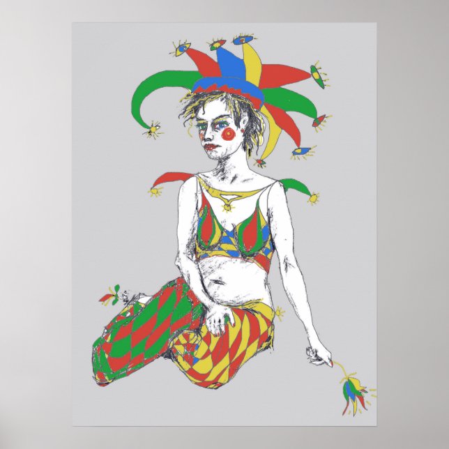 Poster Um coringa (Frente)