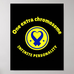 Poster Um cromossomo extra personalidade infinita abaixoU