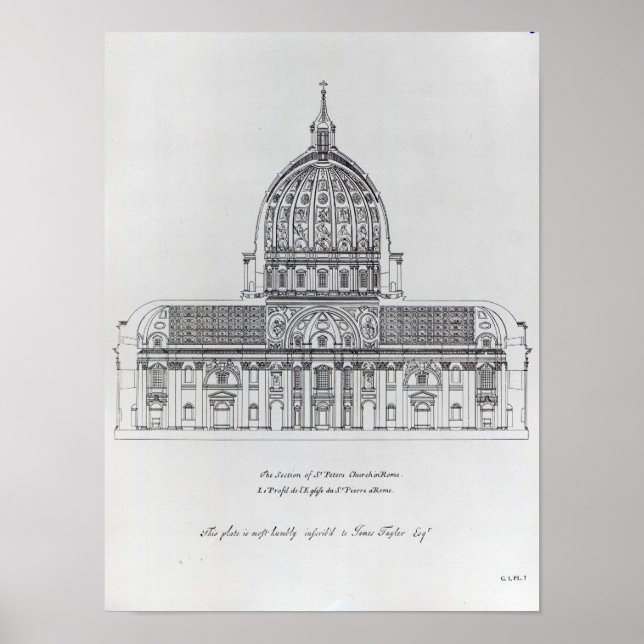 Póster Um cruzamento de Ruas, Peter, Roma (Frente)