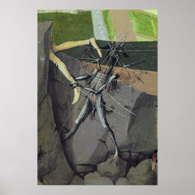 Poster Um demônio, da "Coronação da Virgem" (Frente)