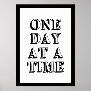 Poster Um dia