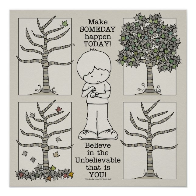 Póster Um dia (Frente)