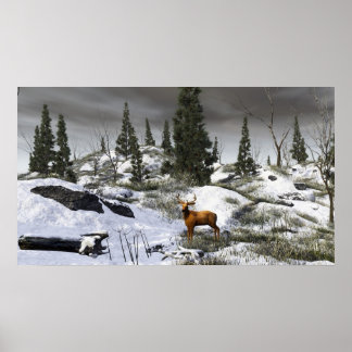 Poster Um dia de inverno