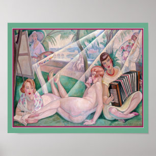 Poster "Um Dia de Verão" Gerda Wegener