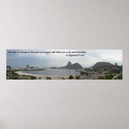 Póster Um dia, em retrospecto, os anos de luta...