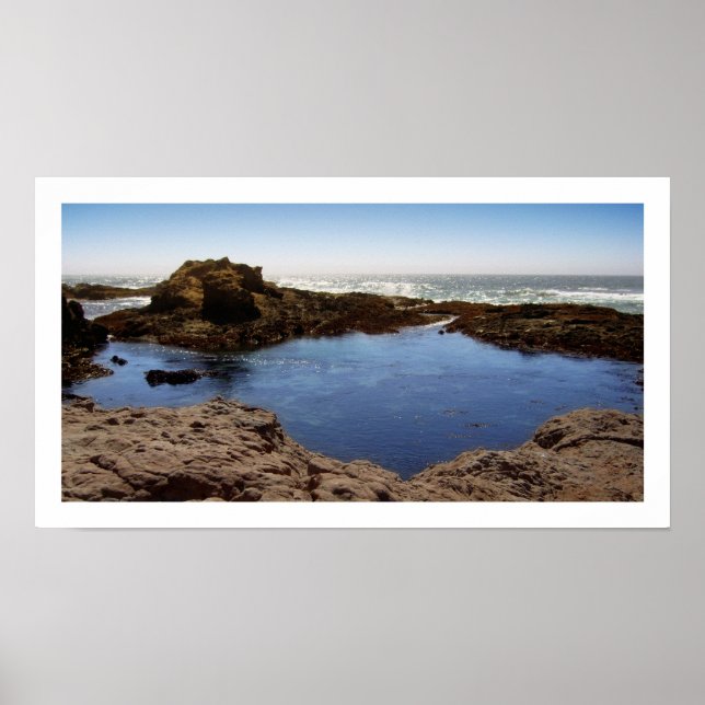 Póster Um dia ensolarado na costa (Frente)