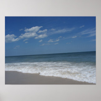 Póster Um dia na praia