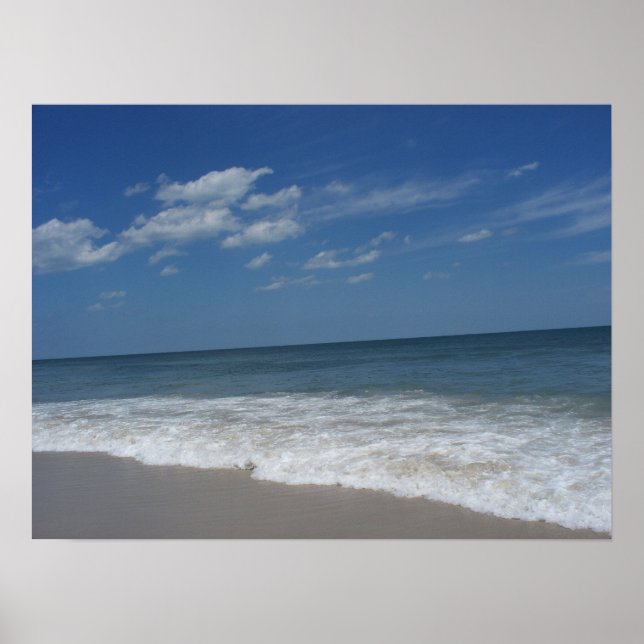 Póster Um dia na praia (Frente)