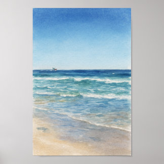 Poster Um dia na praia