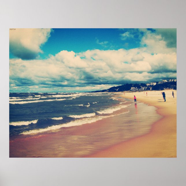 Póster Um Dia Na Praia (Frente)