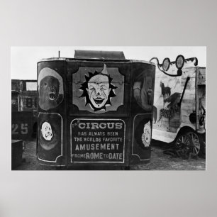 Póster Um Diabo de Cavalo no Circo, 1930