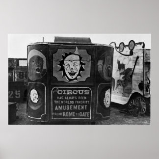 Póster Um Diabo de Cavalo no Circo, 1930