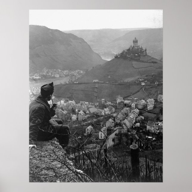 Poster Um Doughboy na Alemanha (Frente)