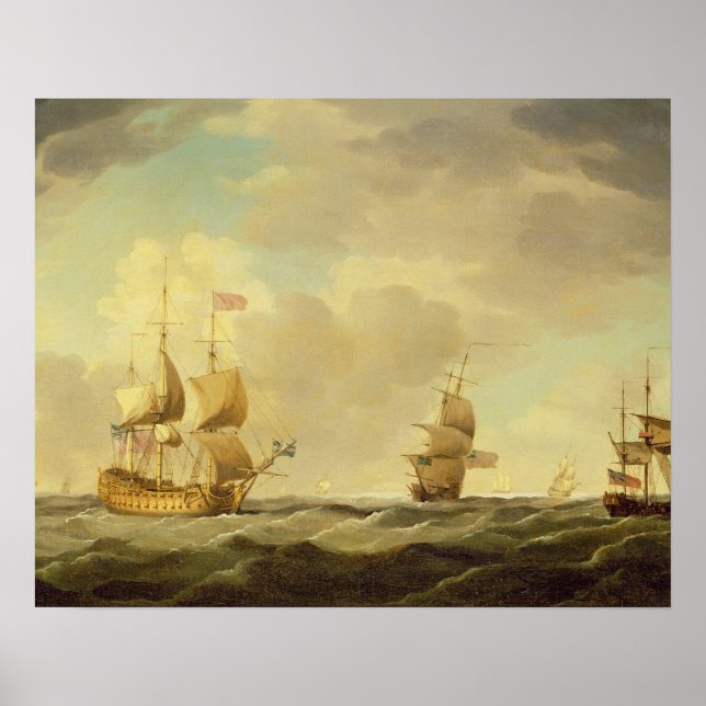 Póster Um emblema em inglês sob fácil navegação em um mod (Frente)