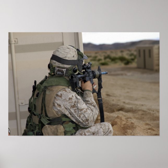 Poster Um escoteiro de infantaria (Frente)