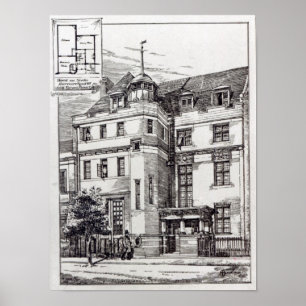 Póster Um estúdio dos escultores, 1892