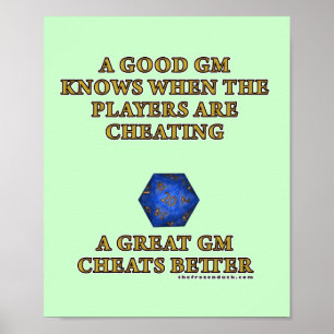 Póster Um excelente DM engana-se melhor