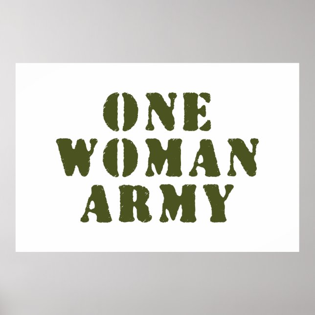 POSTER UM EXÉRCITO DE MULHERES (Frente)