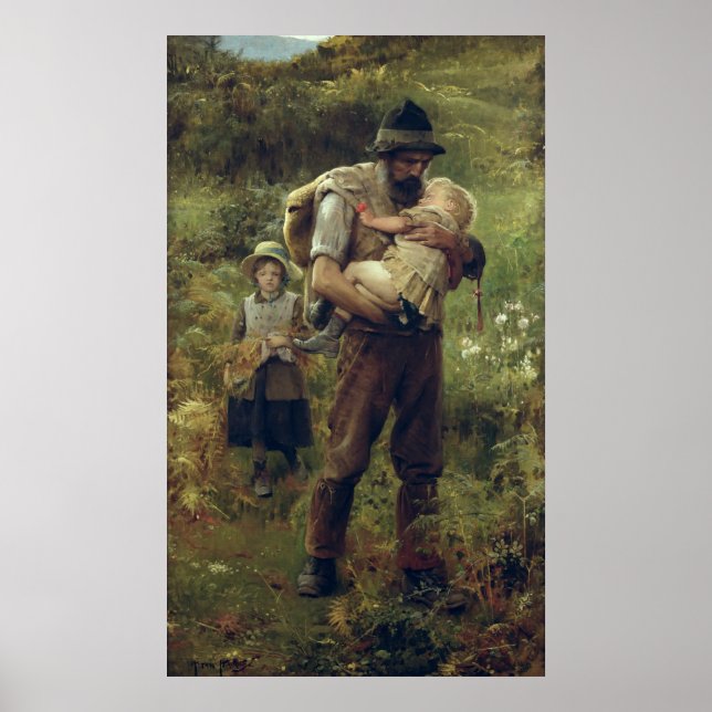 Póster Um fardo pesado (Frente)