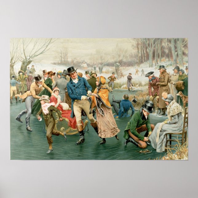 Póster Um Feliz Natal, do Ano das Peras, 1907 (Frente)