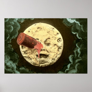 Poster Um filme da Viagem à Lua de 1902 ainda