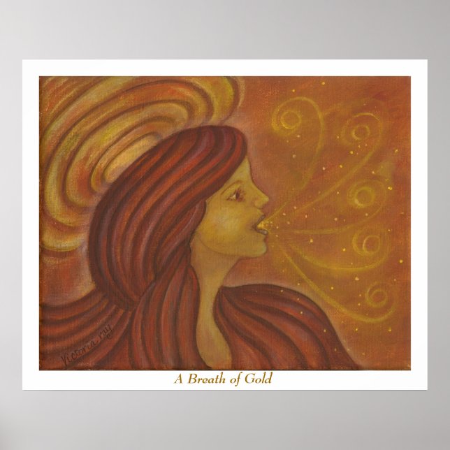 Póster Um fôlego de Dourado (Frente)