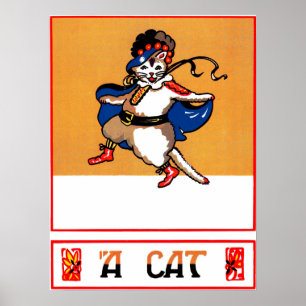 Poster Um gato