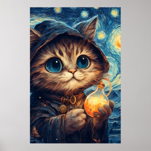 Poster Um Gato Mágico