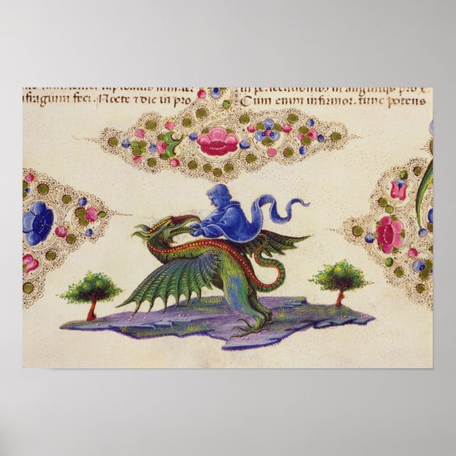 Poster Um gênio e um monstro alado (Frente)