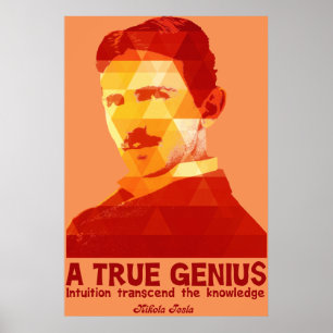 Poster Um gênio verdadeiro - Nikola Tesla-