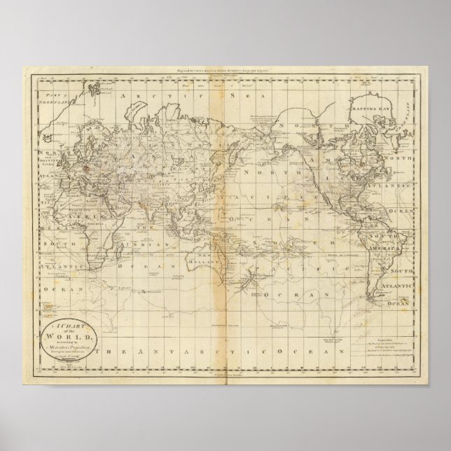 Póster Um Gráfico do Mundo (Frente)