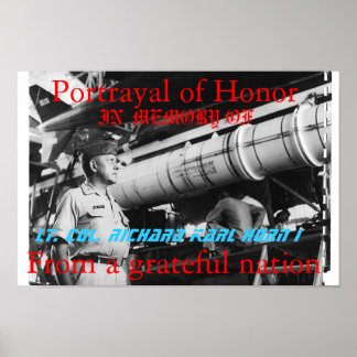 Póster Um Herói Americano