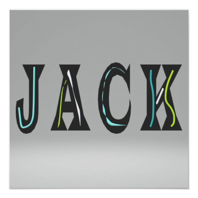 Póster Um Homem Chamado Jack Está De Volta Poster (Frente)