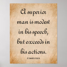 Um Homem Superior... Citação Inspiradora de Confúc